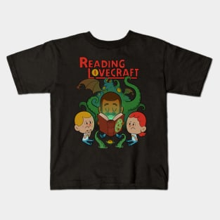 Reading Lovecraft! Kids T-Shirt